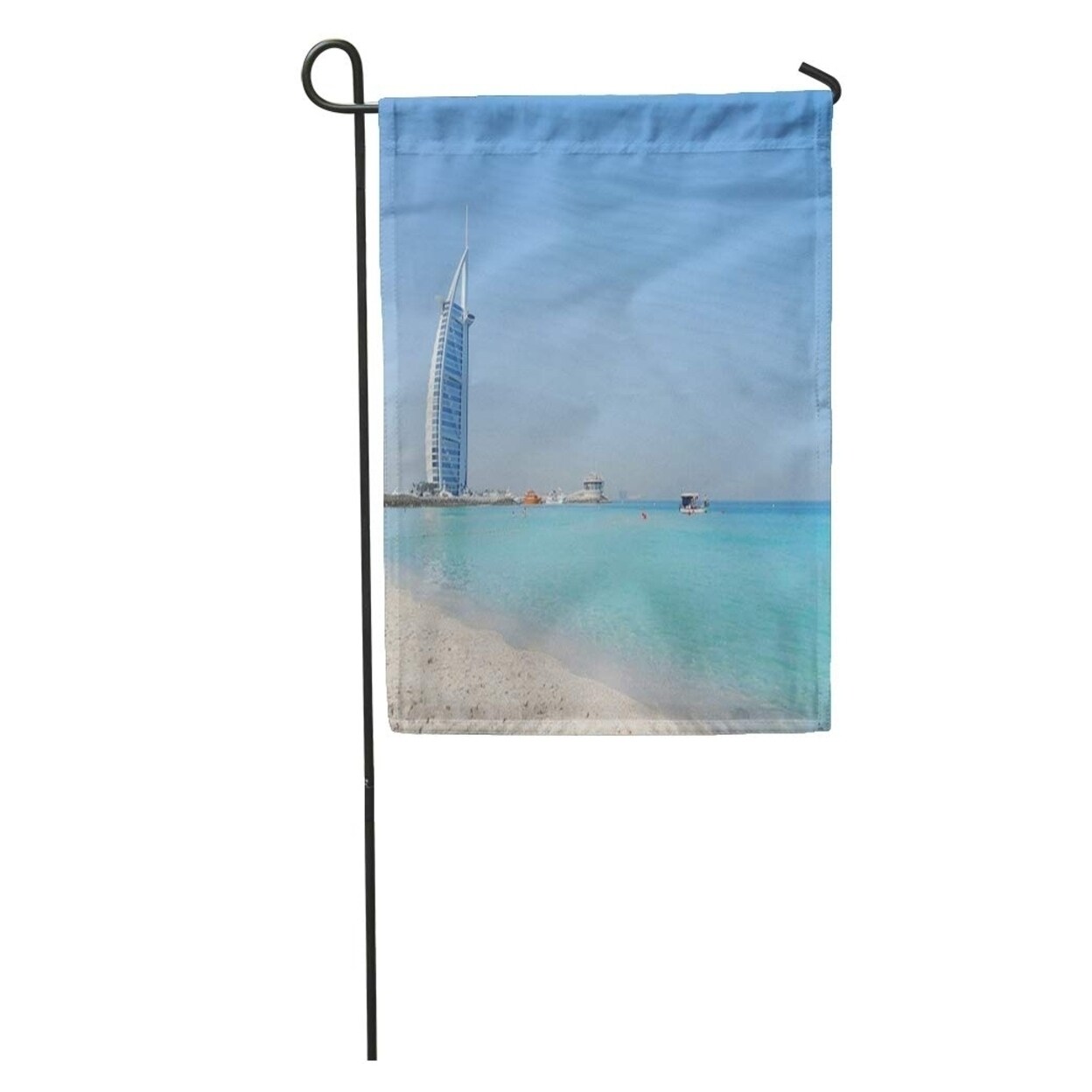 Shop Landscape View Of Dubai Beach And Sea In Summer Famous Garden Flag Decorative Flag House Banner 28x40 Inch On Sale Overstock 31387632