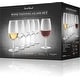 preview thumbnail 3 of 1, Final Touch ISO Wine Tasting Crystal Glasses Set of 6 - 7.27 Oz