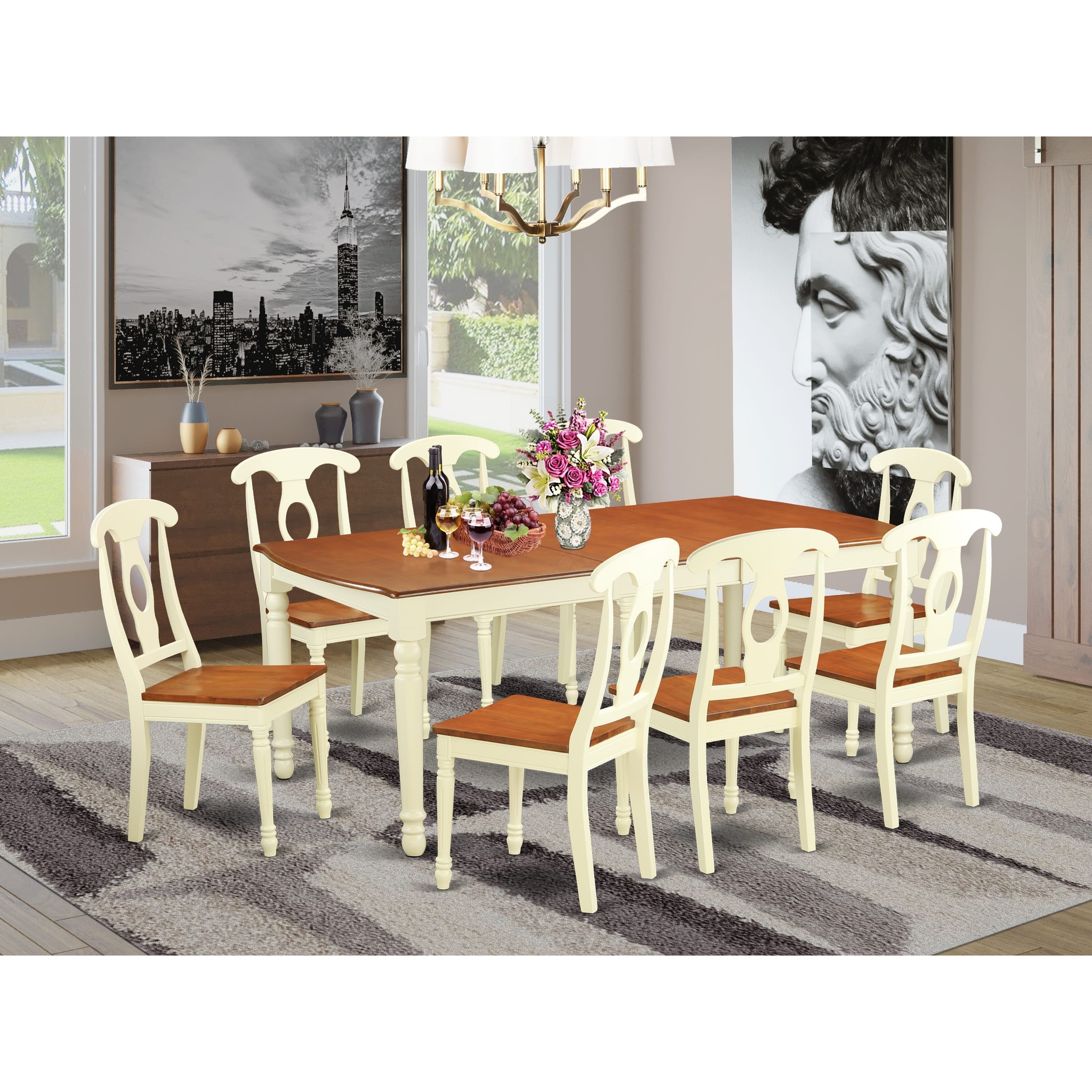 9 piece dining set fantastic furniture deals