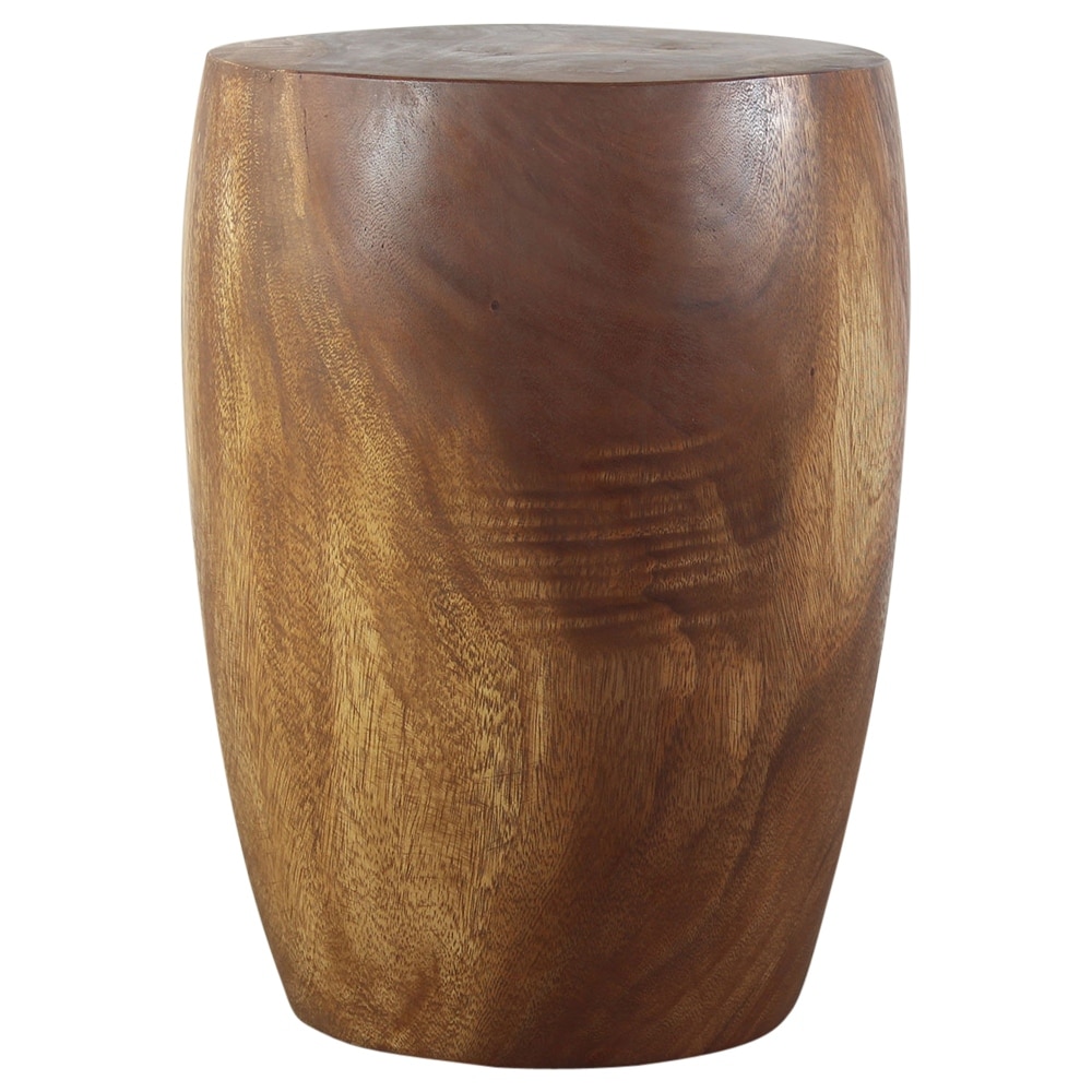 Haussmann Wood Merlot End Table 15 D x 20 inch High Walnut Oil