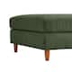 Large Corduroy Ottoman