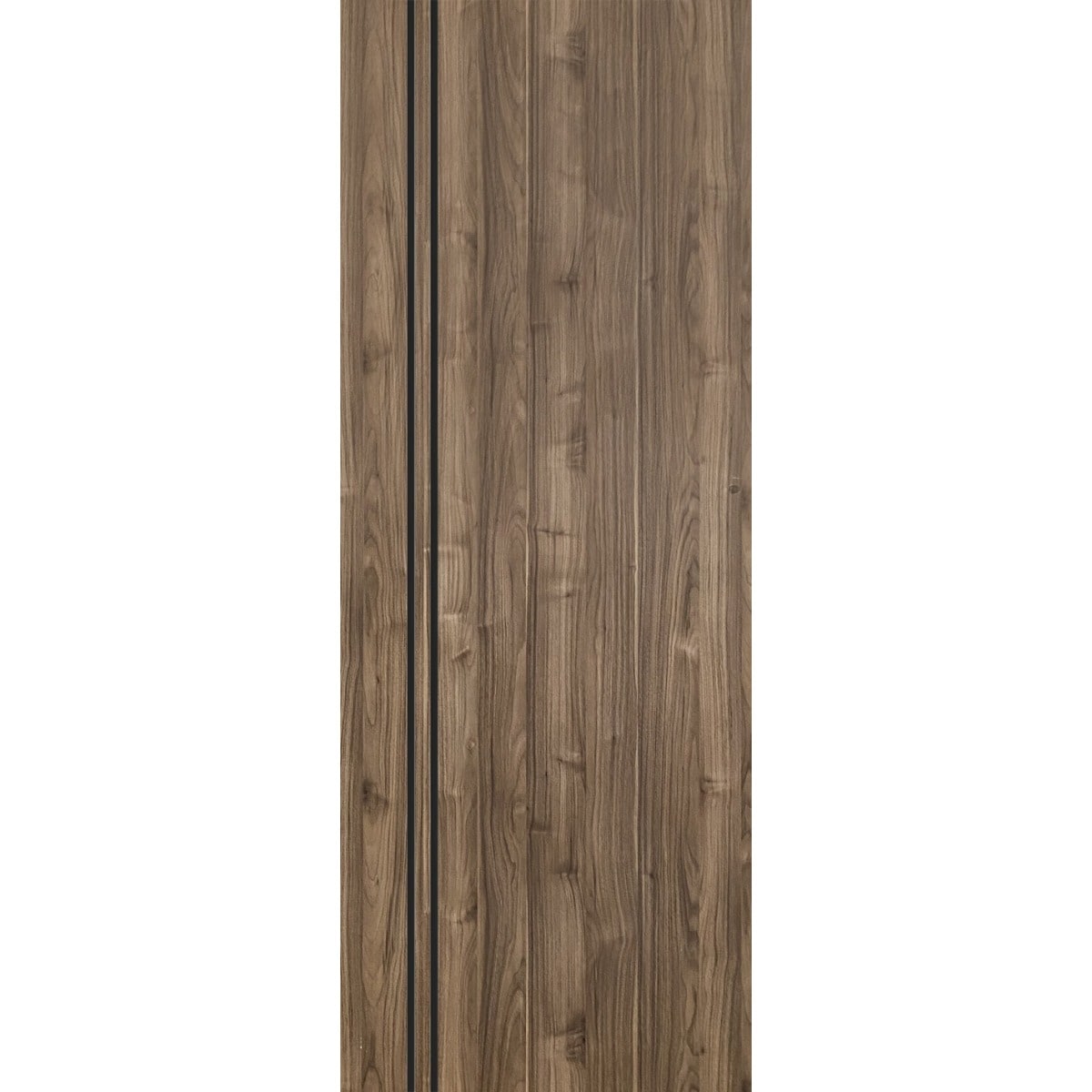 SartoDoors Planum 0016 | Bedroom Door Barn Door | Solid Wood | 28x80, Walnut Bathroom Door Pantry Door Closet Door