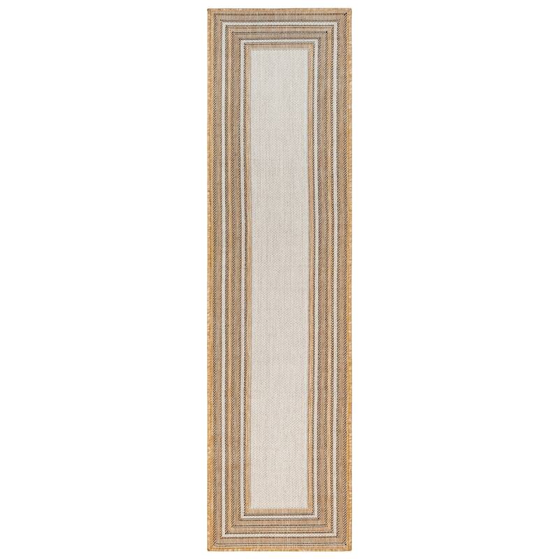 Liora Manne Carmel Multi Border Indoor/ Outdoor Area Rug