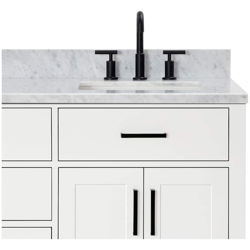 Ariel T067DCW2RVO Hepburn 67" Free Standing Double Rectangular Basin