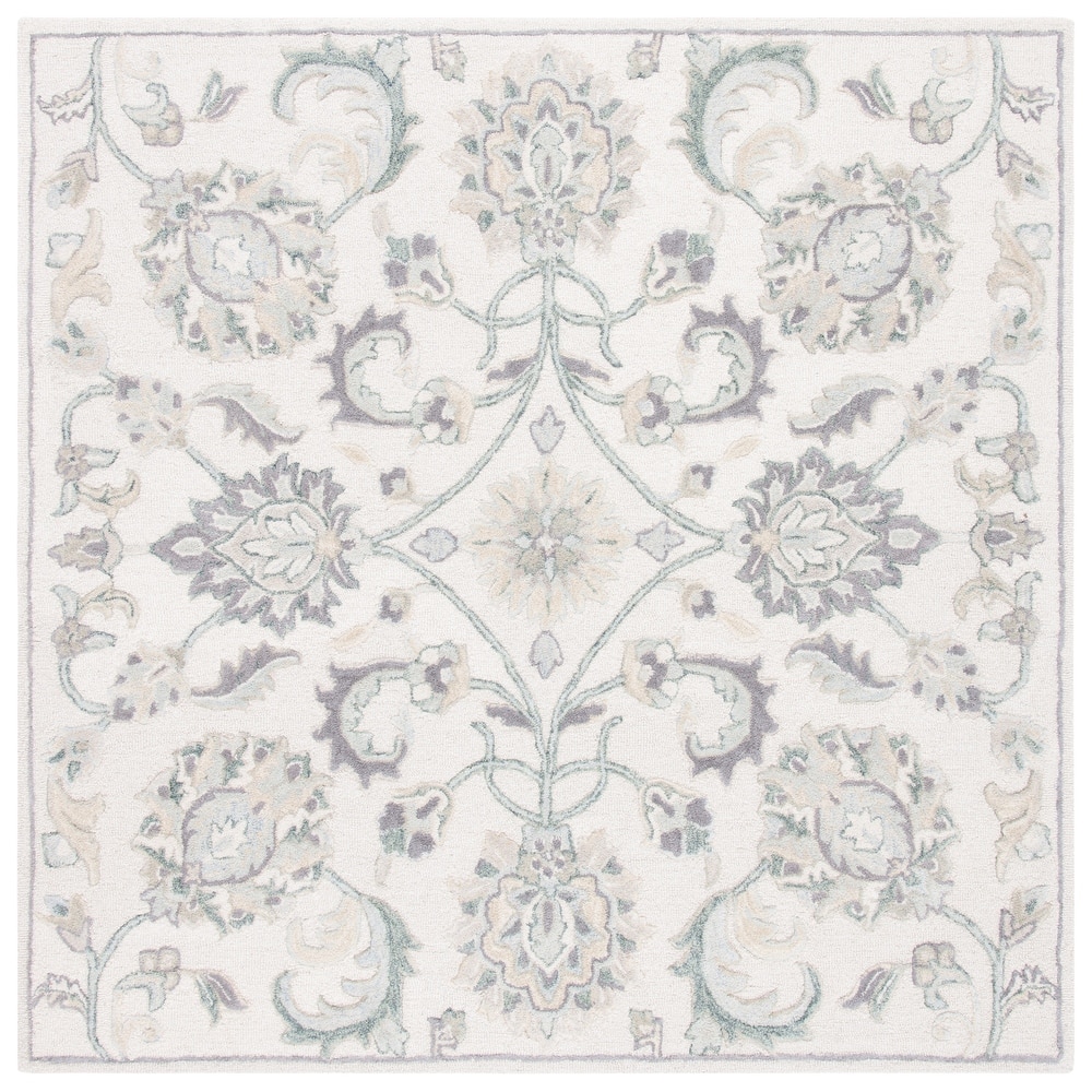 SAFAVIEH Handmade Glamour Marsona Floral Wool Rug