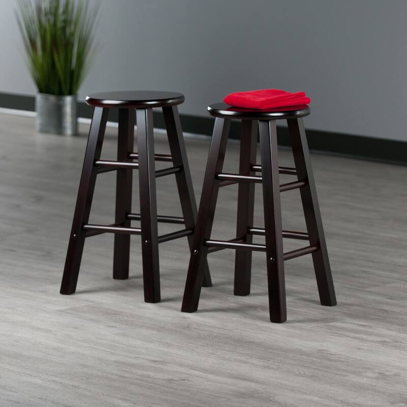 Element 2-Pc Counter Stool Set - 13.39 x 13.39 x 23.86 inches