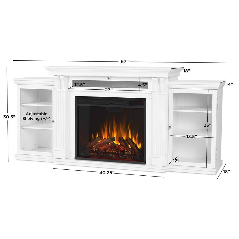 Calie 67" Electric Fireplace TV Stand by Real Flame