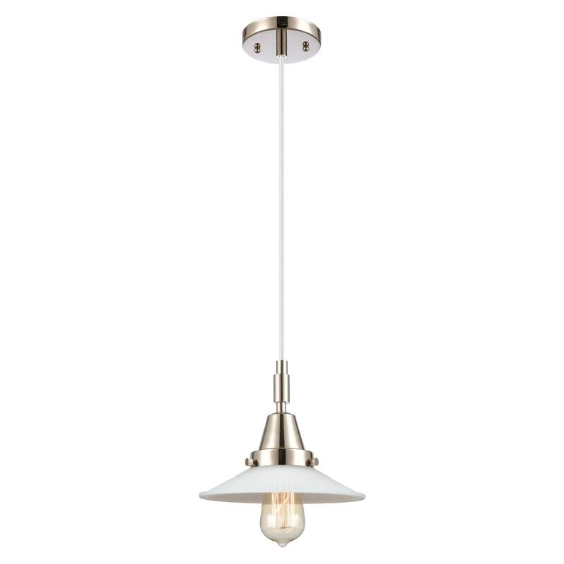 Innovations Lighting 447-1P-G1 Halophane 9" Wide Mini Pendant with