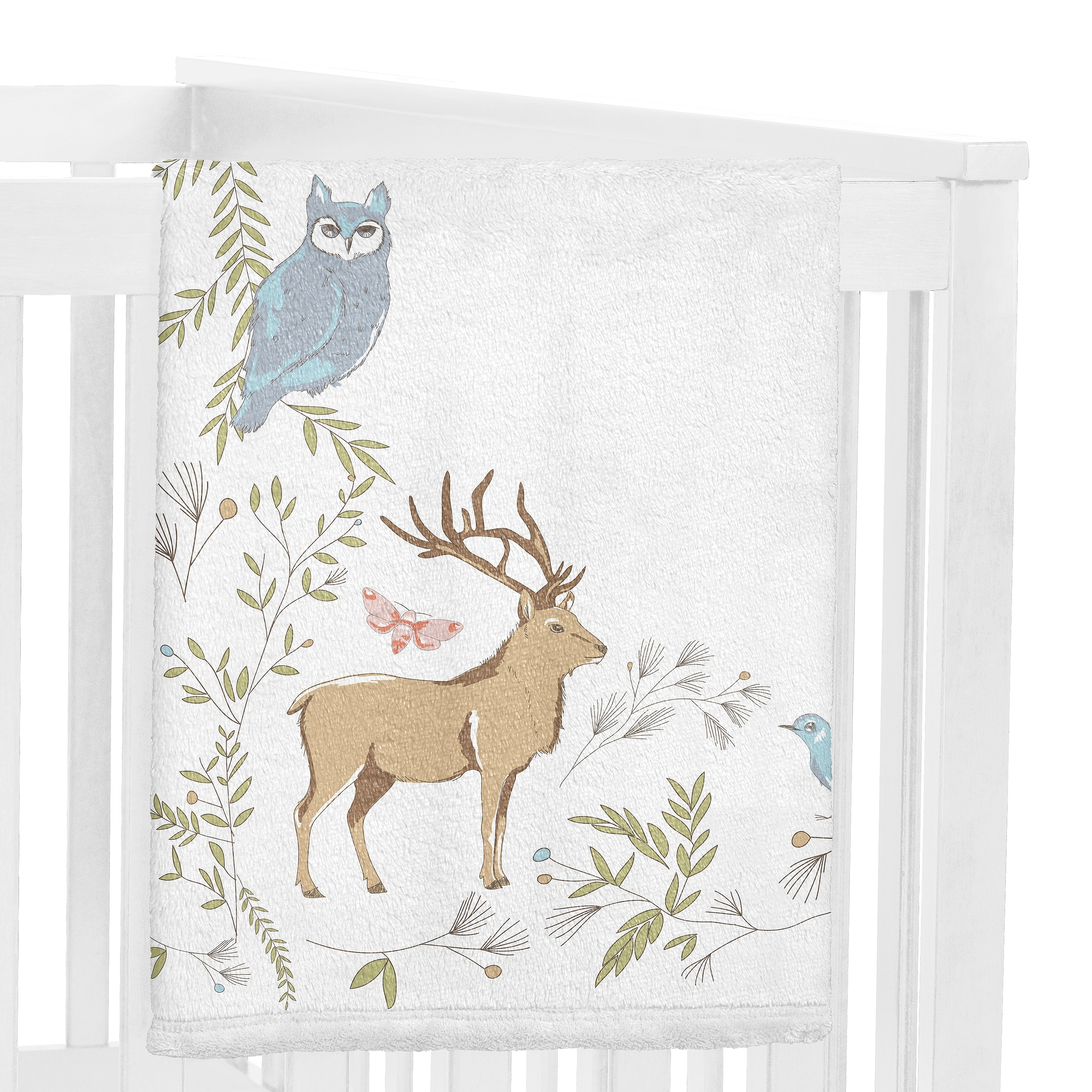 Sweet jojo woodland toile deals