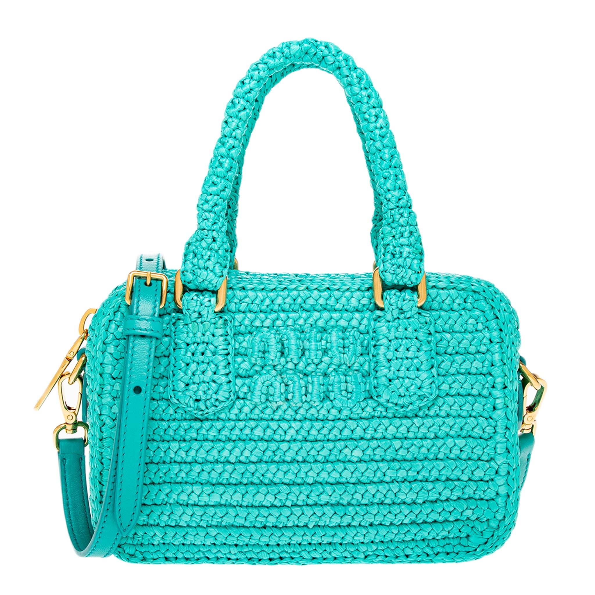 Miu Miu Crochet Top Handle Bag - Bed Bath & Beyond - 43008200