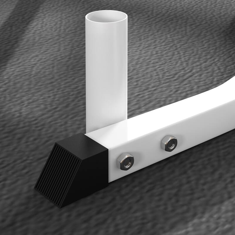 Heavy-Duty Weight Tree for 2" Plates and Standard Barbells - 29.5" L x 29.5" W x 39.4" H