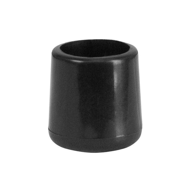 Replacement Foot Cap for Plastic Folding Chairs - Black