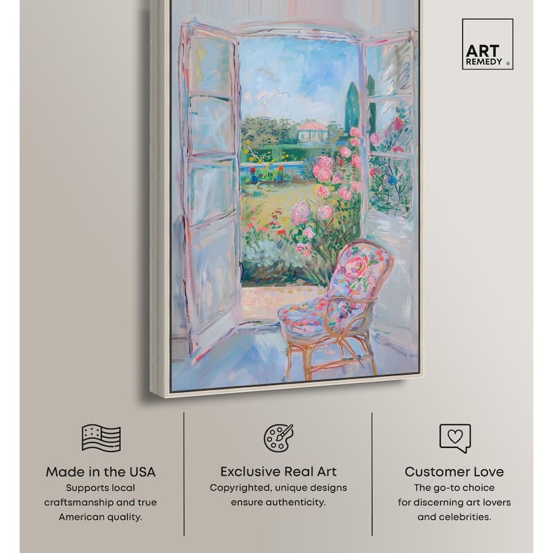 Whispers of Giverny Canvas by Art Remedy