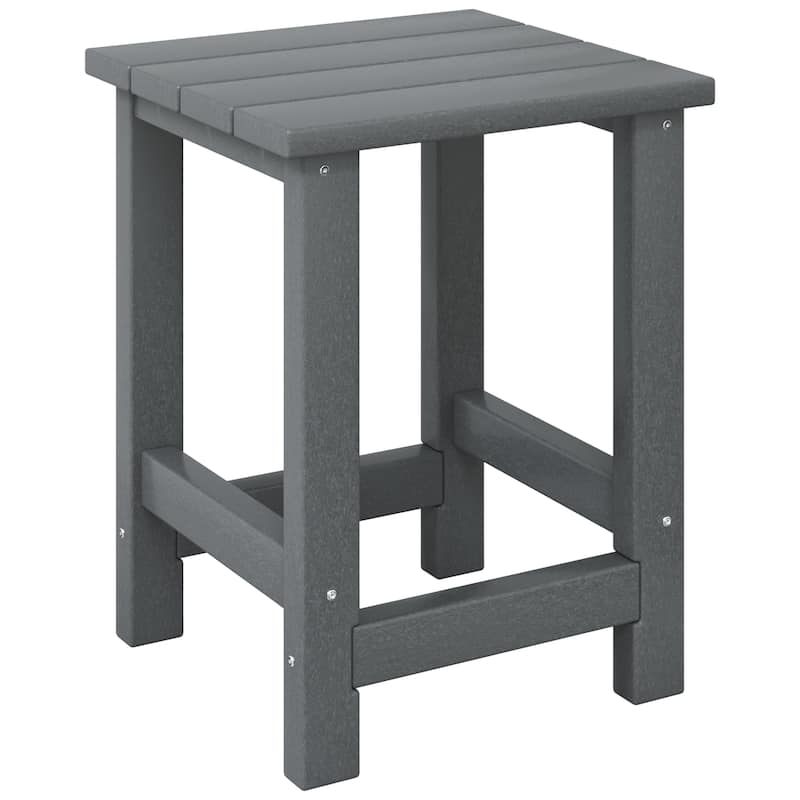 Laguna Kids Outdoor Poly Adirondack Side Table - Gray