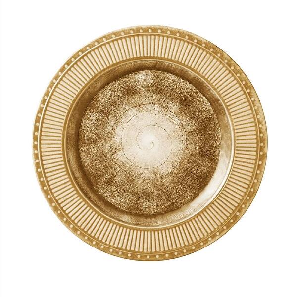Shop Black Friday Deals On Merritt Ivy Garden Melamine Dinner Plate 11 2 X 11 1 X 1 7 Overstock 29197779