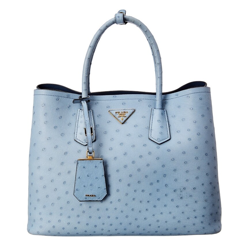 prada ostrich purse