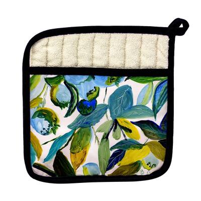 Betsy's Blueberries Pot Holder - 9x9