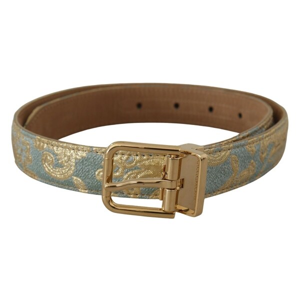 【関税＆送料込み】Dolce & Gabbana Light Blue Leather Belt Women's belts: with logo, corset-style | Dolce&Gabbana®