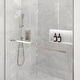 preview thumbnail 6 of 10, Eviva Orbit Sliding Frameless Shower Door with Tempered Glass