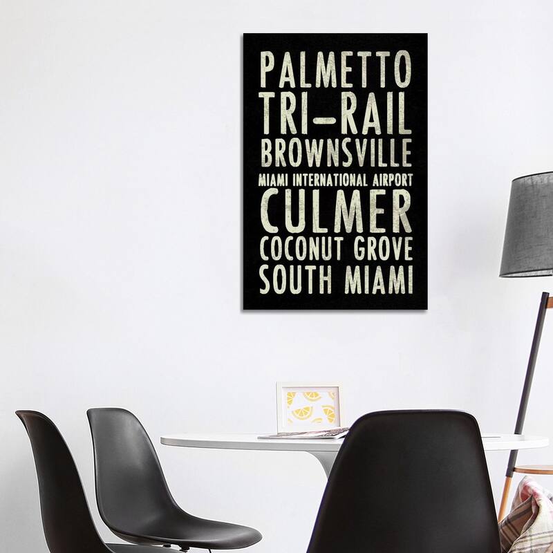 iCanvas "Miami" by Erin Clark Canvas Print - 40x26x1.5