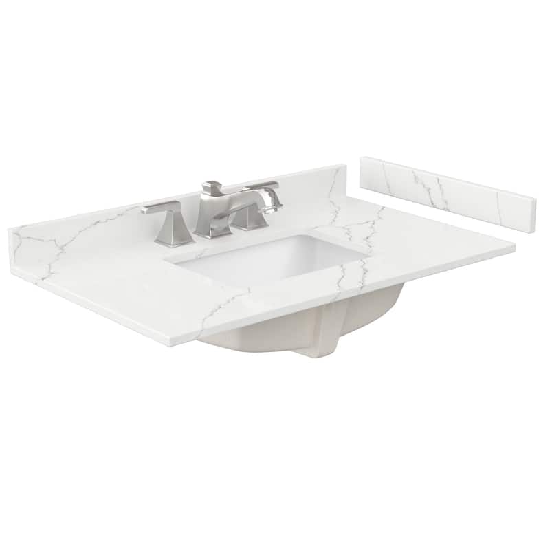 Wyndham Collection WCF282836S-QTZ-US3MXX Maroni 36" Free Standing