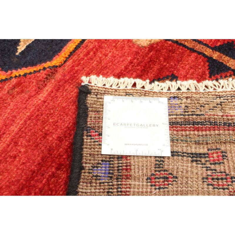 ECARPETGALLERY Hand-knotted Konya Anatolian Dark Red Wool Rug - 3'10 x 6'10