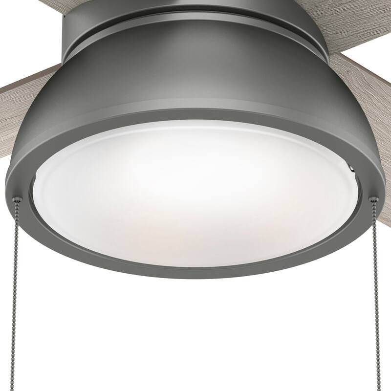 Hunter 36" Loki Ceiling Fan with LED Light - Bedrooms, Home Office, Laundry - Rustic, Farmhouse
