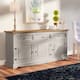 65" Wood Buffet Sideboard Corona Collection | Furniture Dash