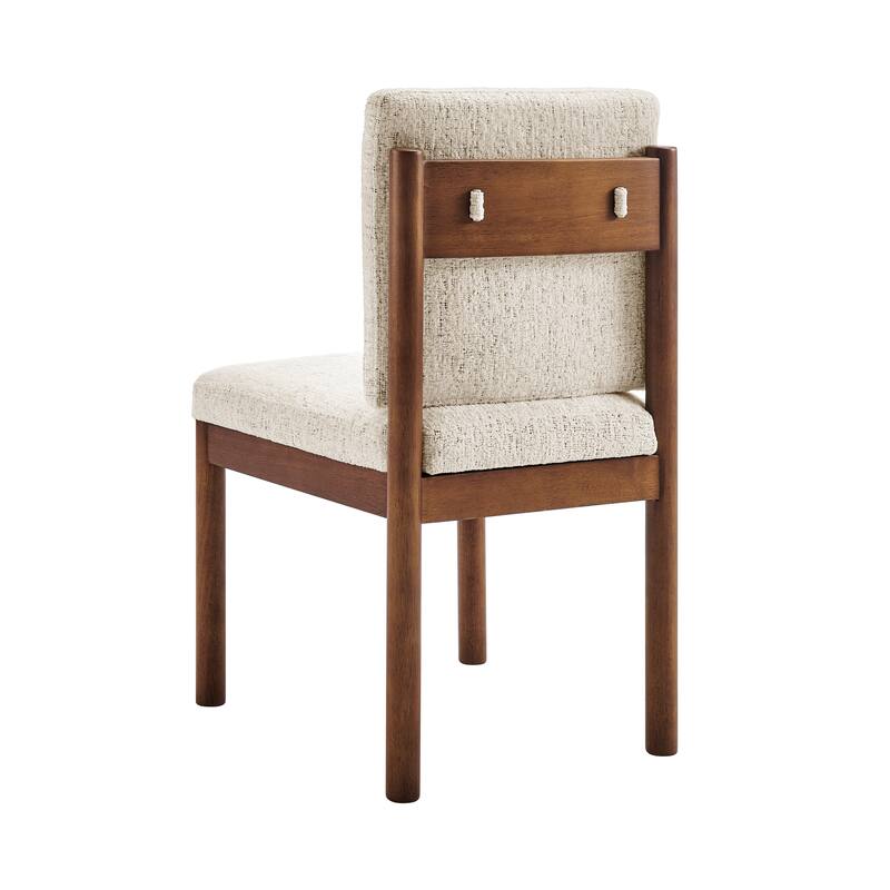 NPD Furniture Melvin Fabric Dining Side Chair (Set of 2)