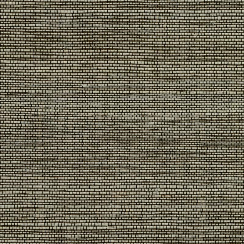 Advantage Jiao Brown Grasscloth Wallpaper - 36in x 288in x 16.025in