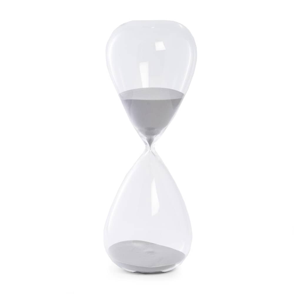 Infinity Crystal 90-minute Hourglass Sand Timer