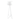 Eglo Camporale 1-Light Chrome Floor Lamp with White Fabric