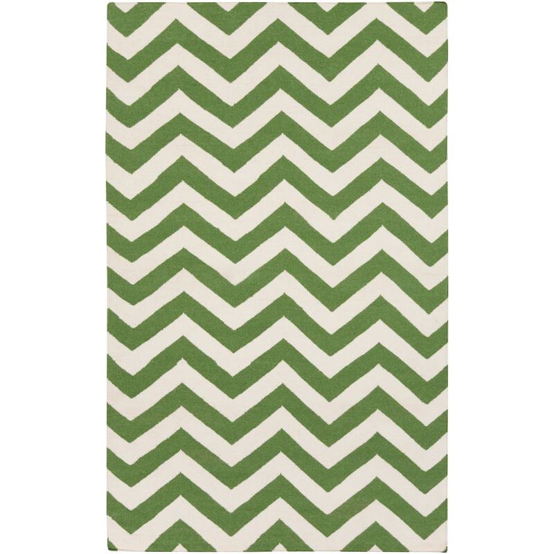 Wells Flatweave Chevron Area Rug