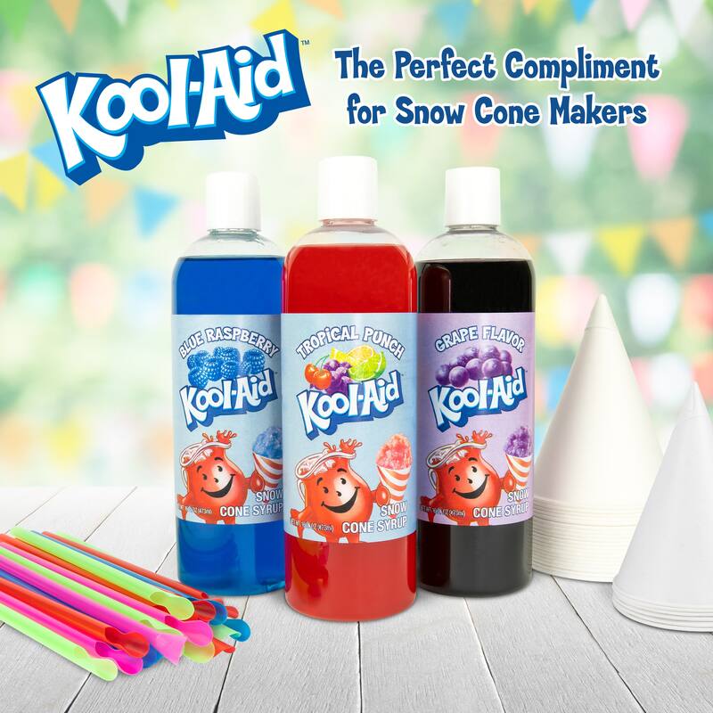 Kool-Aid Snow Cone Syrup Party Kit