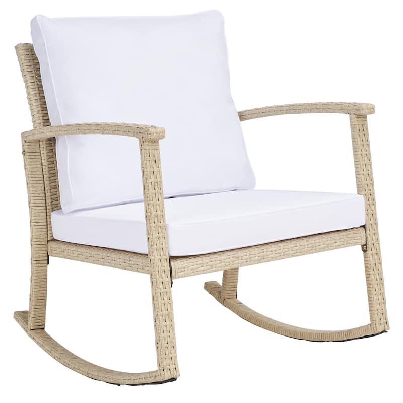 SAFAVIEH Outdoor Concepta Rocking Chair - 26W x 32D x 31H