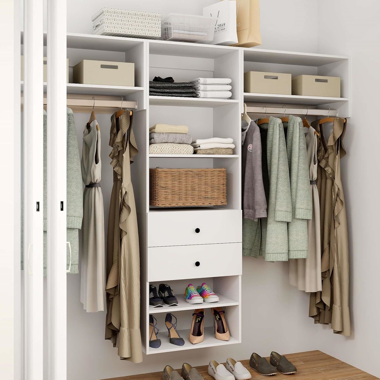 Wall cupboard for clothes discount