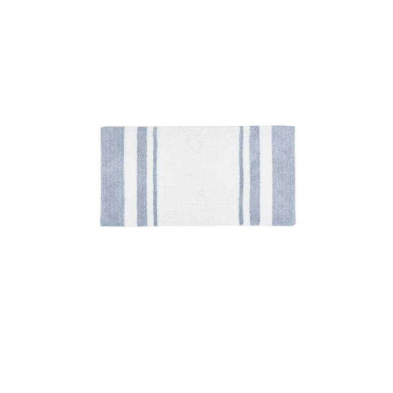 Reversible Bath Rug For Bath Room - Blue