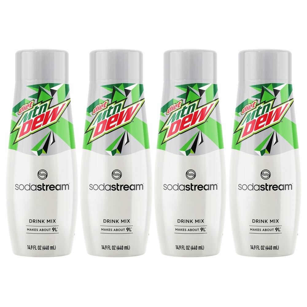 SodaStream® Diet Mountain Dew® Drink Mix 4-Pack