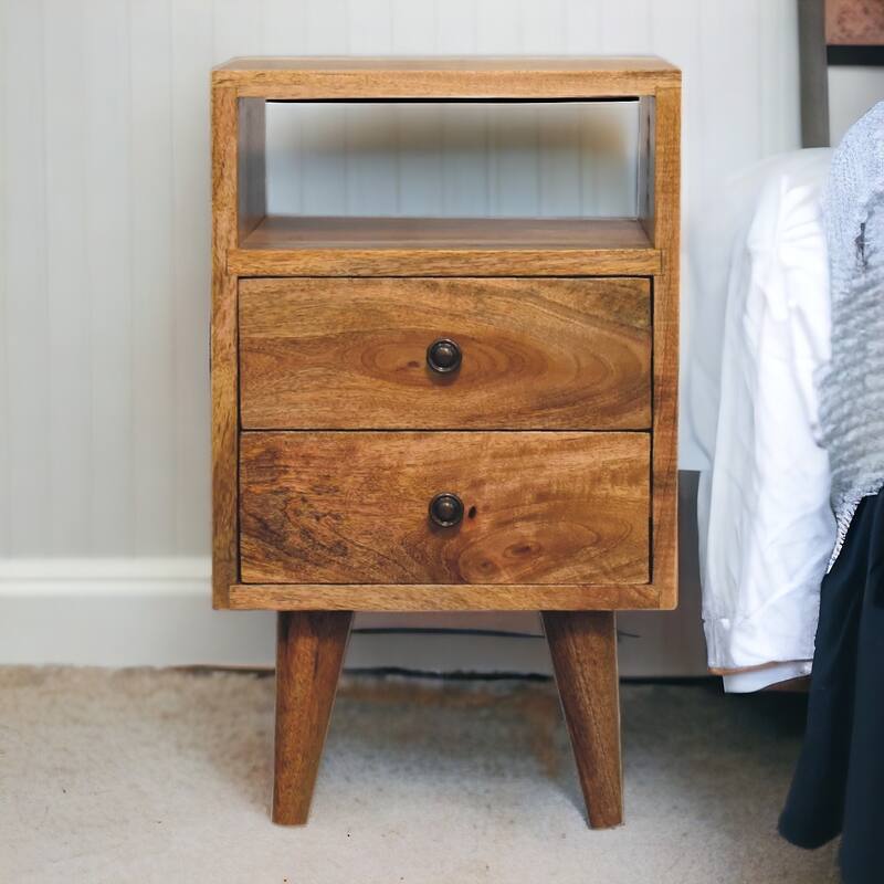 Mini Oak-ish Classic Nightstand