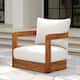 Option Beige, Teak, 1-Piece