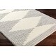 preview thumbnail 8 of 9, Livabliss Everton Boho Diamond Plush Area Rug
