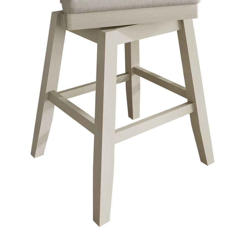 CraftPorch Luxury Swivel Counter Chair with Round Table