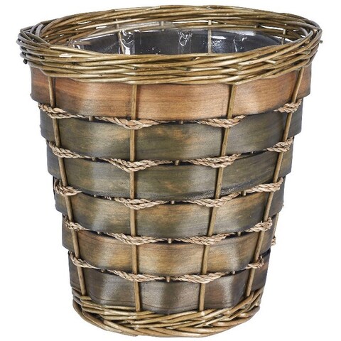 Small Haven Willow and Poplar Waste Basket