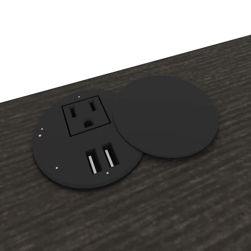 Bestar Upstand 72W x 30D Electric Height-Adjustable Standing Desk