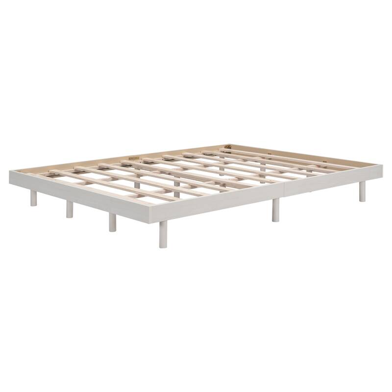 Modern Design Queen Floating Platform Bed Frame for Bedroom