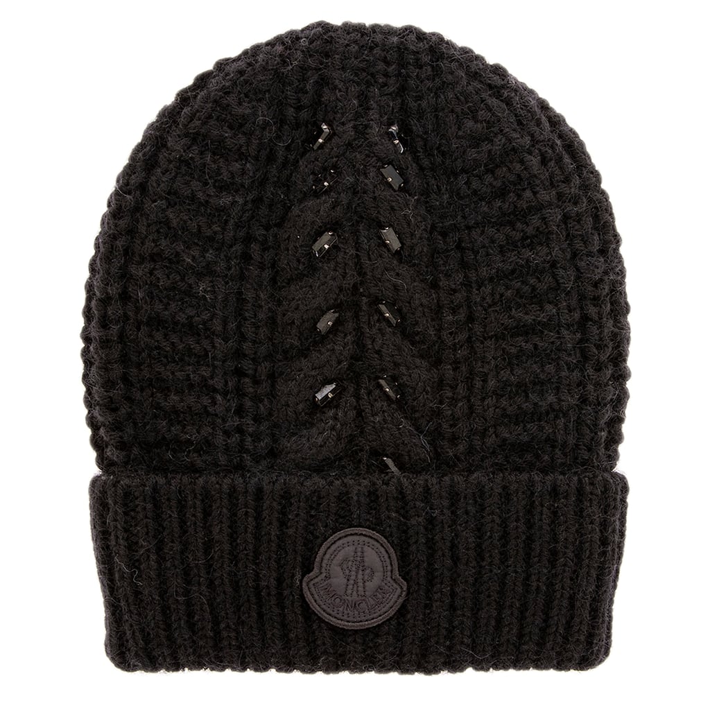 Moncler Crystal Embellished Beanie