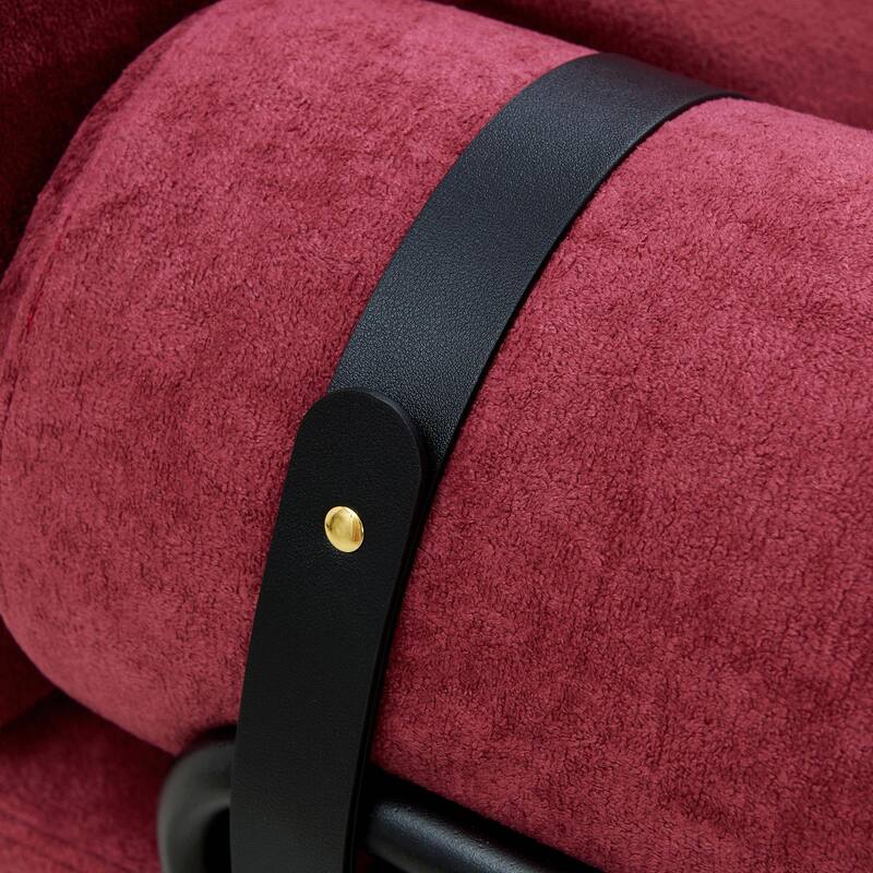 Modern Loveseat Sofa 59" Sofa Couch 2-Seater with Flexible USB Ports and Unique Cylindrical Armrests