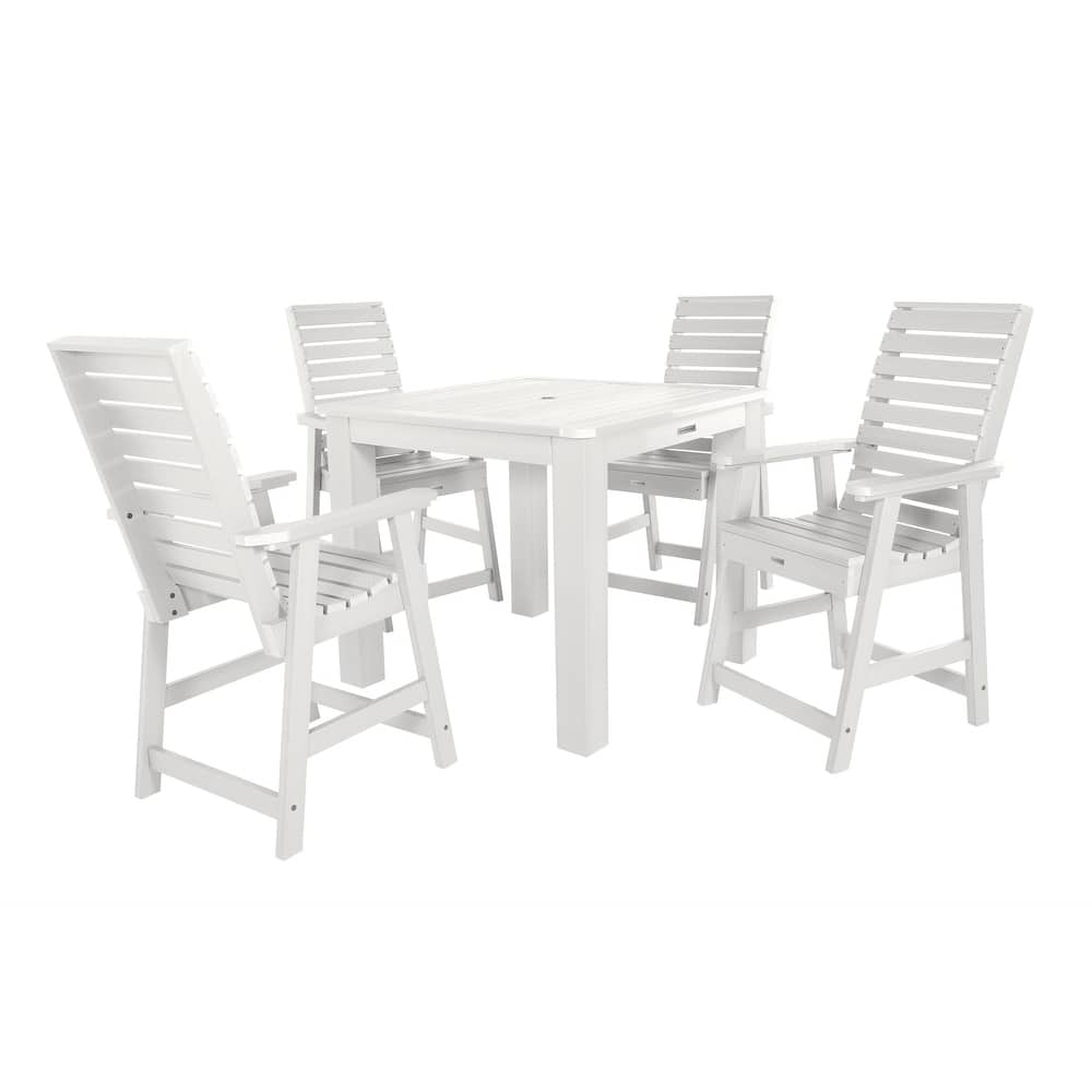 Weatherly Counter Height 5-piece Outdoor Dining Set