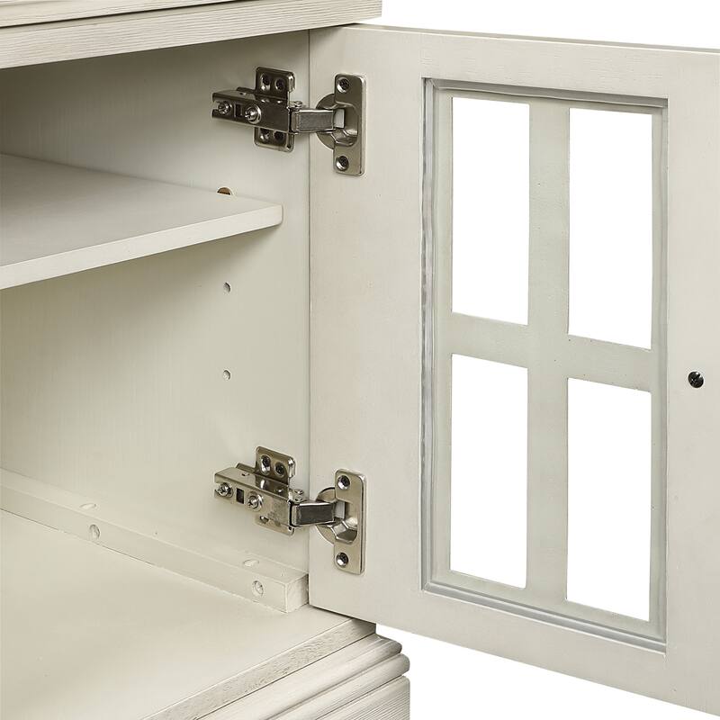 Chair Side Table with Power