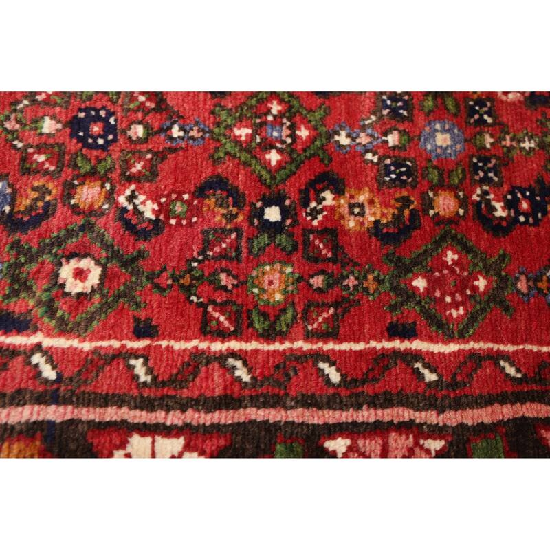 ECARPETGALLERY Hand-knotted Andelz Red Wool Rug - 2'9 x 9'4